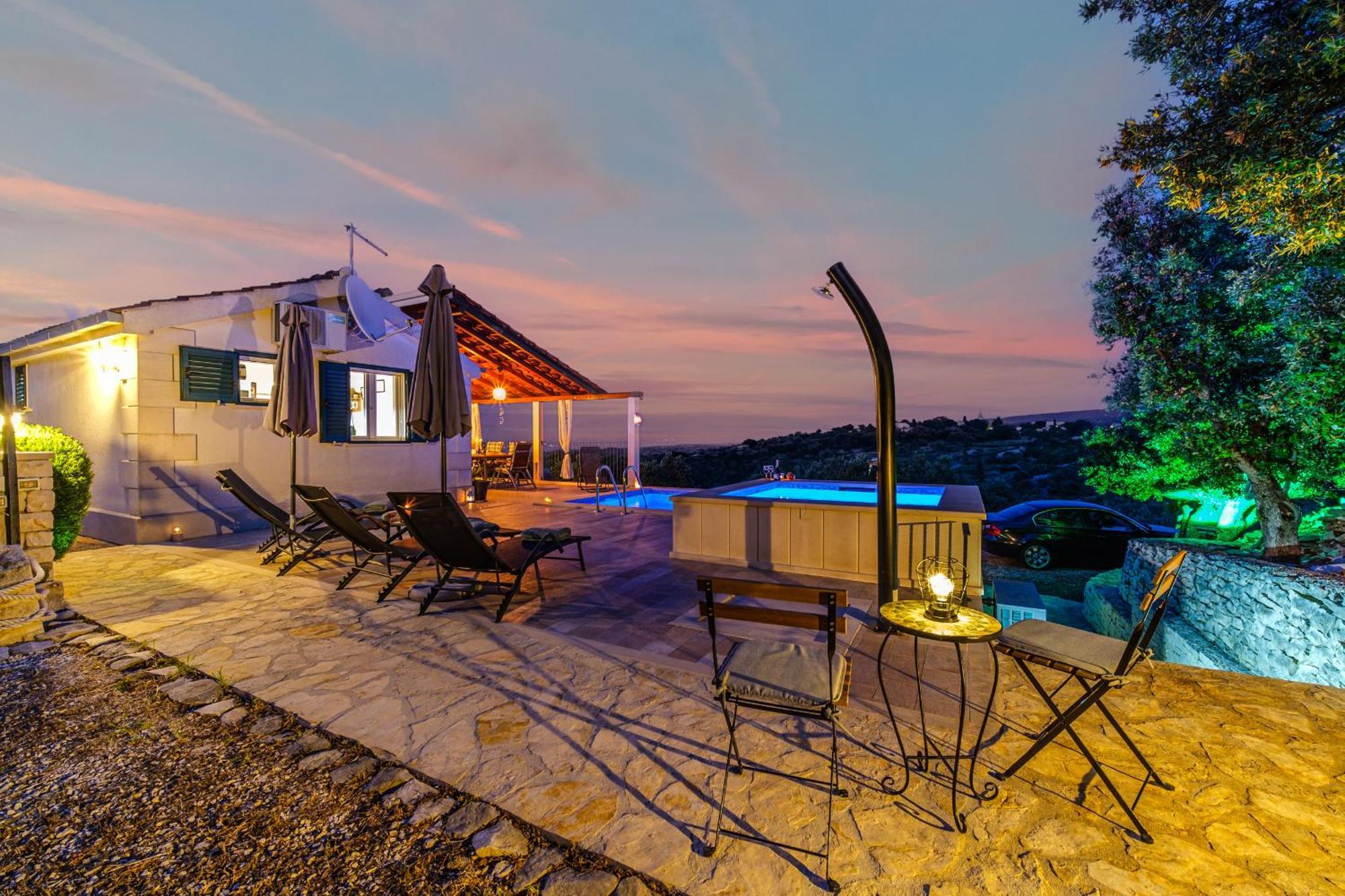 Villa Maria Škrip Exteriér fotografie